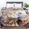 Hastings Home Heavy Fleece Blanket with Pair of Wolves Pattern 8-pound Faux Mink Blanket for Bed (74-in x 91-in) 340171QMO - alternate 3